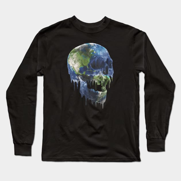 death on earth Long Sleeve T-Shirt by jerbing